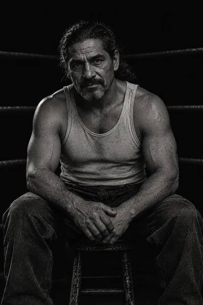 AI-created fictional character portrait for Carlos, technical coach